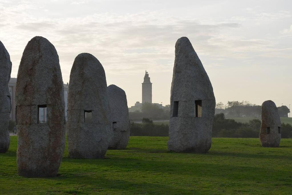 Apartamento Torre De Hercules A Coruña Buitenkant foto