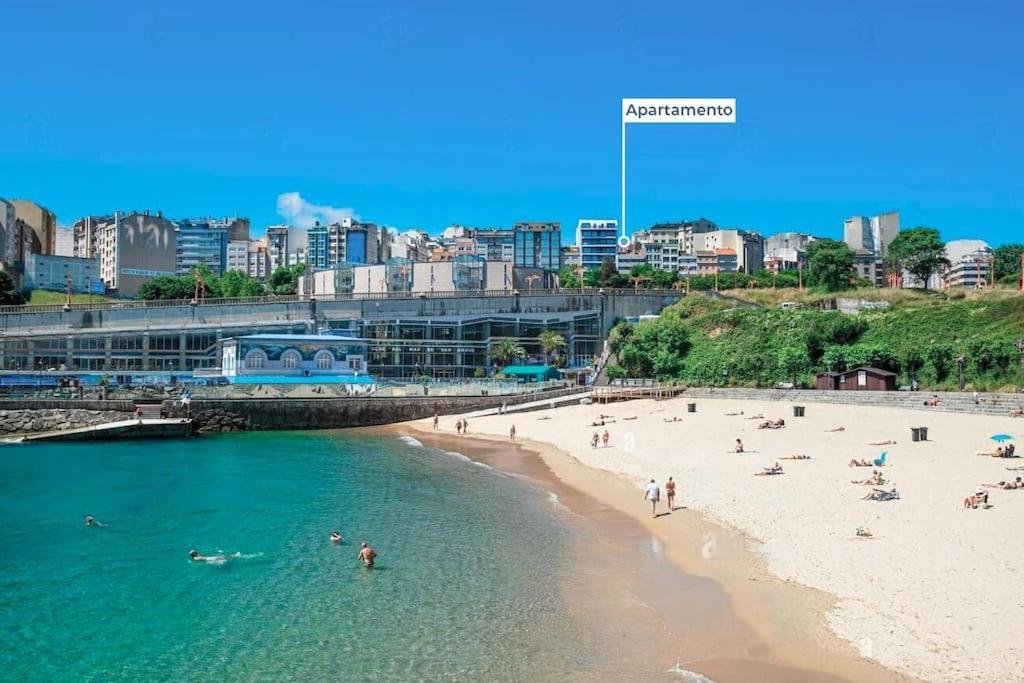 Apartamento Torre De Hercules A Coruña Buitenkant foto